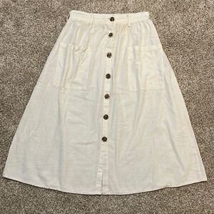 Luizacco Linen Skirt